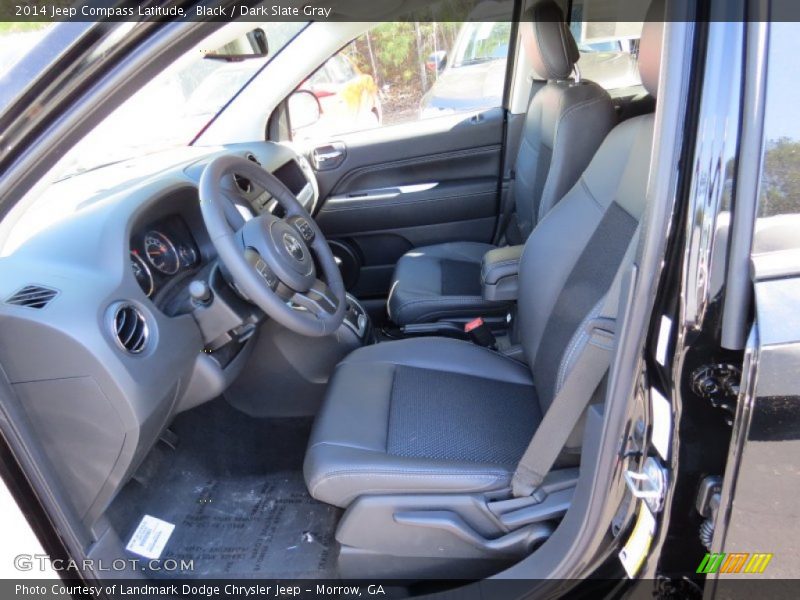 Black / Dark Slate Gray 2014 Jeep Compass Latitude