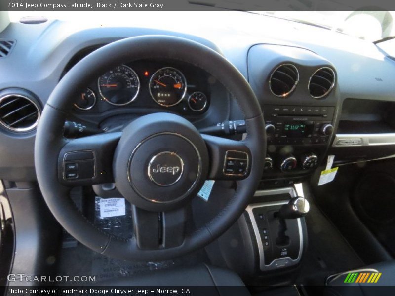 Black / Dark Slate Gray 2014 Jeep Compass Latitude