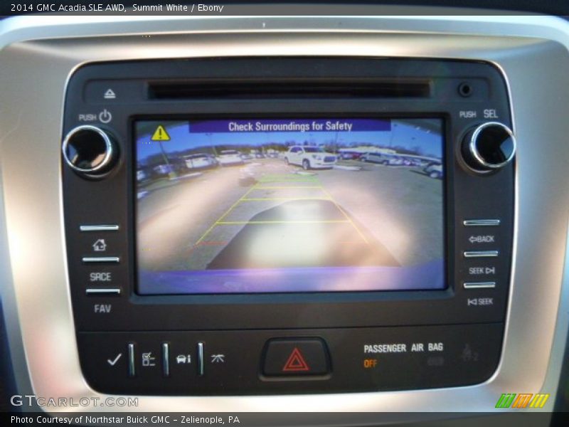 Summit White / Ebony 2014 GMC Acadia SLE AWD