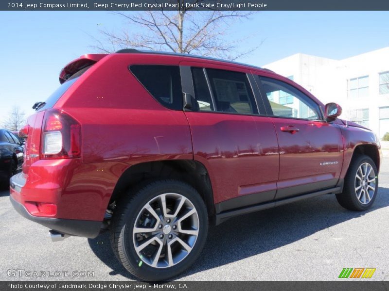 Deep Cherry Red Crystal Pearl / Dark Slate Gray/Light Pebble 2014 Jeep Compass Limited