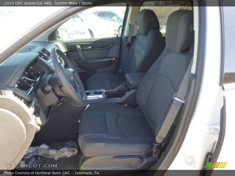 Summit White / Ebony 2014 GMC Acadia SLE AWD