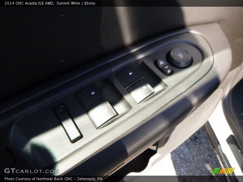 Summit White / Ebony 2014 GMC Acadia SLE AWD
