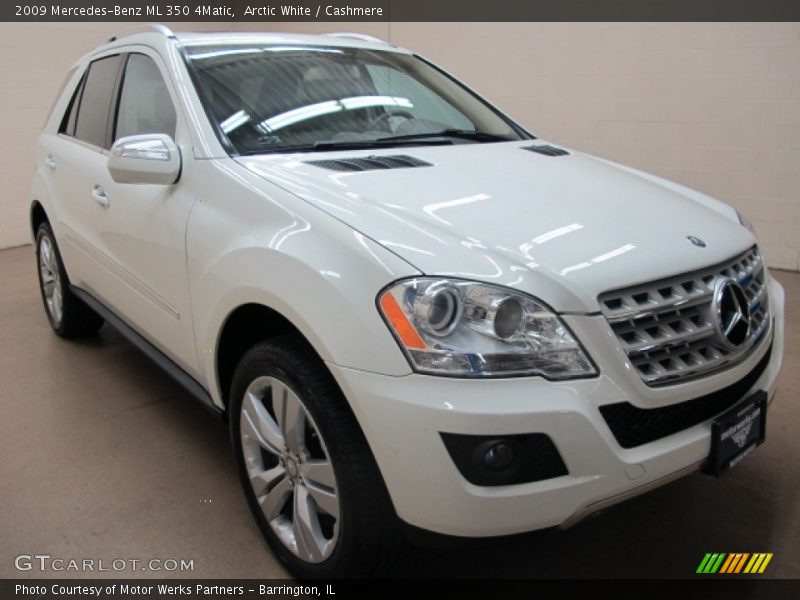 Arctic White / Cashmere 2009 Mercedes-Benz ML 350 4Matic