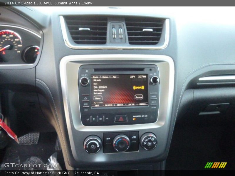 Summit White / Ebony 2014 GMC Acadia SLE AWD