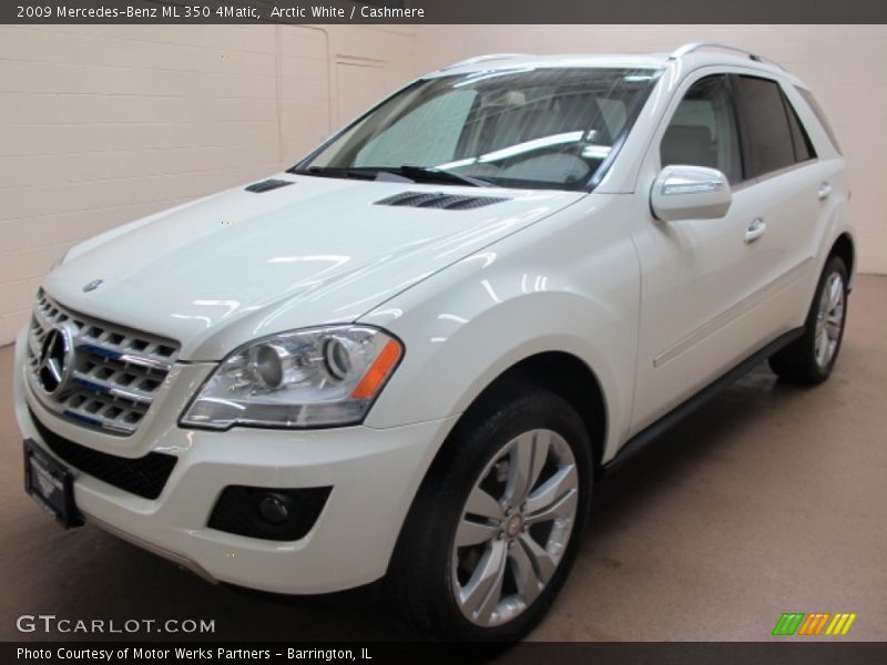 Arctic White / Cashmere 2009 Mercedes-Benz ML 350 4Matic