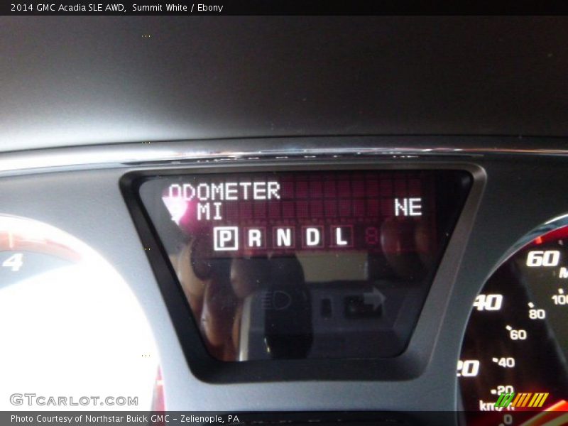 Summit White / Ebony 2014 GMC Acadia SLE AWD