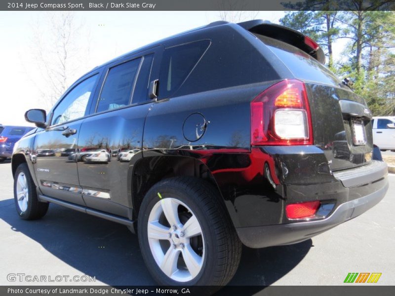 Black / Dark Slate Gray 2014 Jeep Compass Sport