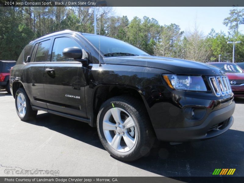 Black / Dark Slate Gray 2014 Jeep Compass Sport