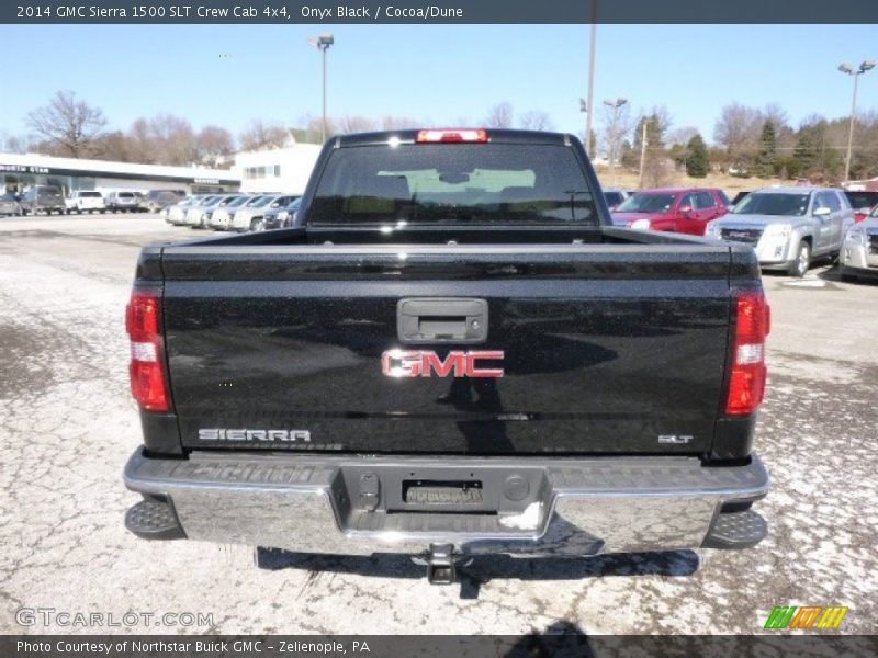 Onyx Black / Cocoa/Dune 2014 GMC Sierra 1500 SLT Crew Cab 4x4