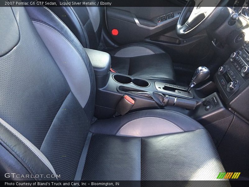 Liquid Silver Metallic / Ebony 2007 Pontiac G6 GTP Sedan