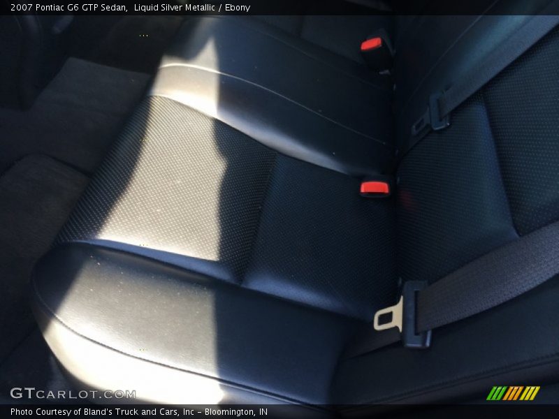 Liquid Silver Metallic / Ebony 2007 Pontiac G6 GTP Sedan