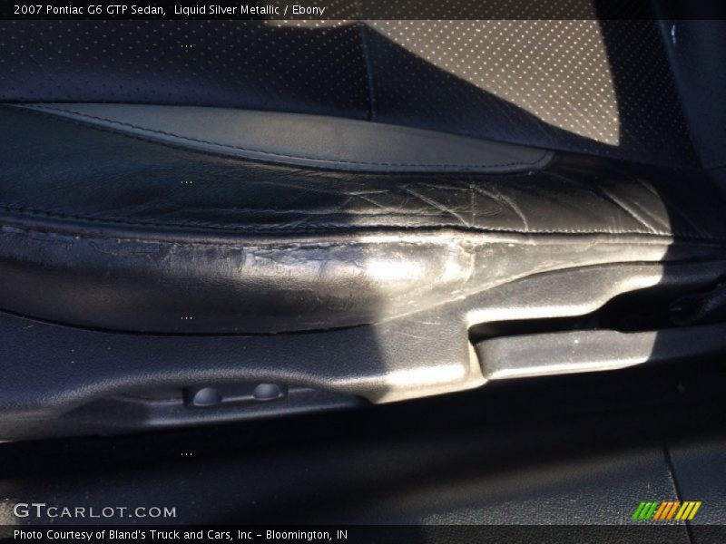 Liquid Silver Metallic / Ebony 2007 Pontiac G6 GTP Sedan