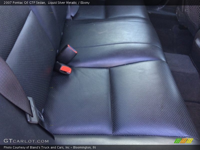 Liquid Silver Metallic / Ebony 2007 Pontiac G6 GTP Sedan