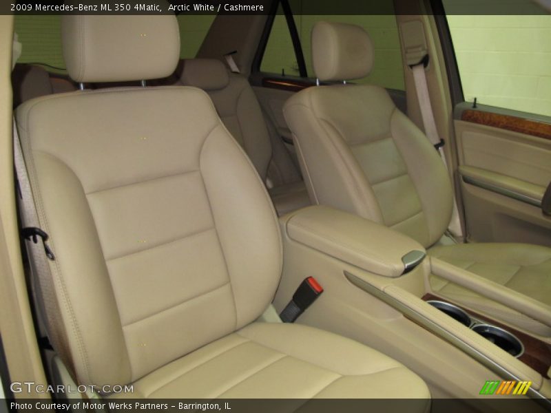 Arctic White / Cashmere 2009 Mercedes-Benz ML 350 4Matic