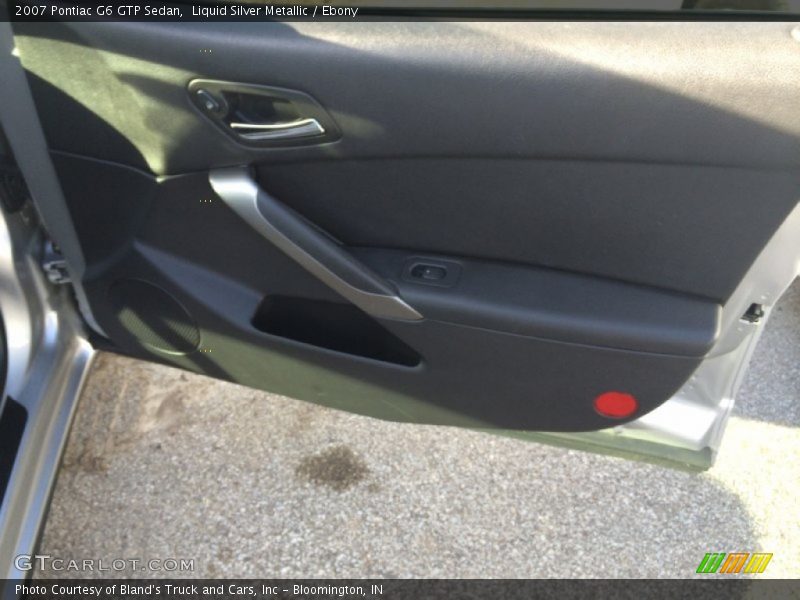 Liquid Silver Metallic / Ebony 2007 Pontiac G6 GTP Sedan