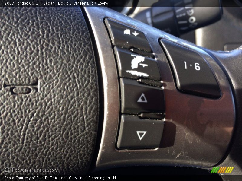Liquid Silver Metallic / Ebony 2007 Pontiac G6 GTP Sedan