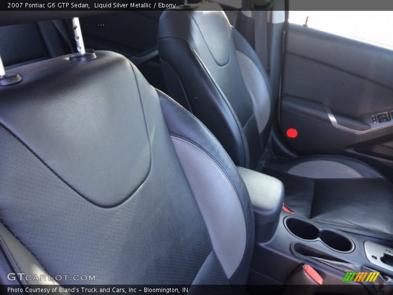 Liquid Silver Metallic / Ebony 2007 Pontiac G6 GTP Sedan