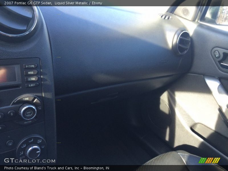 Liquid Silver Metallic / Ebony 2007 Pontiac G6 GTP Sedan