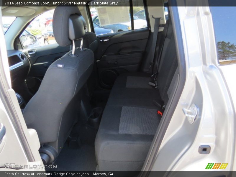 Bright Silver Metallic / Dark Slate Gray 2014 Jeep Compass Sport