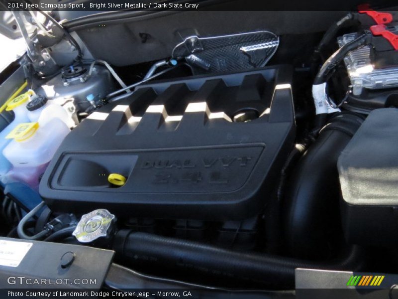 Bright Silver Metallic / Dark Slate Gray 2014 Jeep Compass Sport