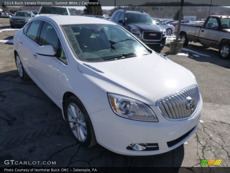 Summit White / Cashmere 2014 Buick Verano Premium