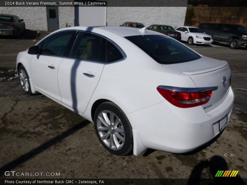 Summit White / Cashmere 2014 Buick Verano Premium