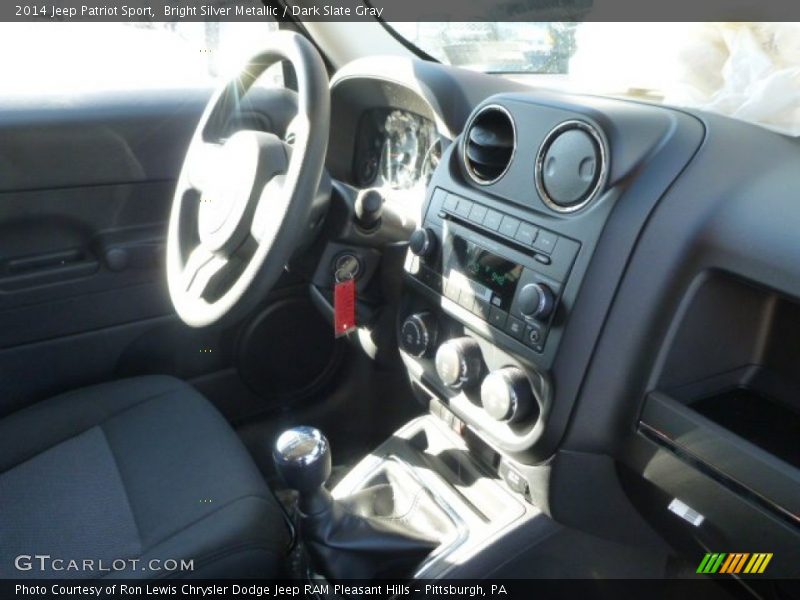 Bright Silver Metallic / Dark Slate Gray 2014 Jeep Patriot Sport