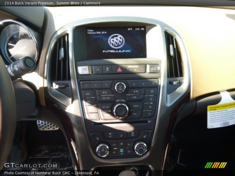 Summit White / Cashmere 2014 Buick Verano Premium