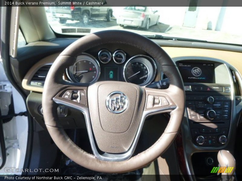 Summit White / Cashmere 2014 Buick Verano Premium