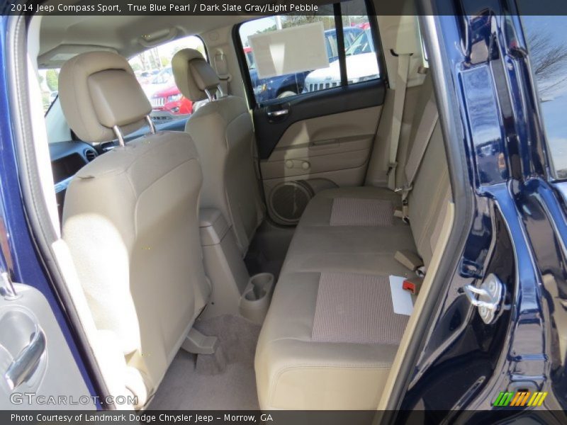True Blue Pearl / Dark Slate Gray/Light Pebble 2014 Jeep Compass Sport