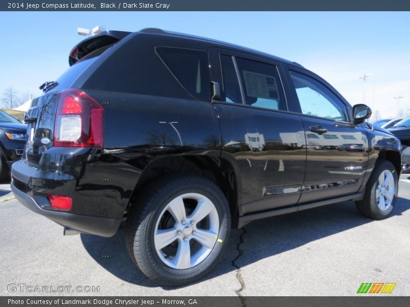 Black / Dark Slate Gray 2014 Jeep Compass Latitude