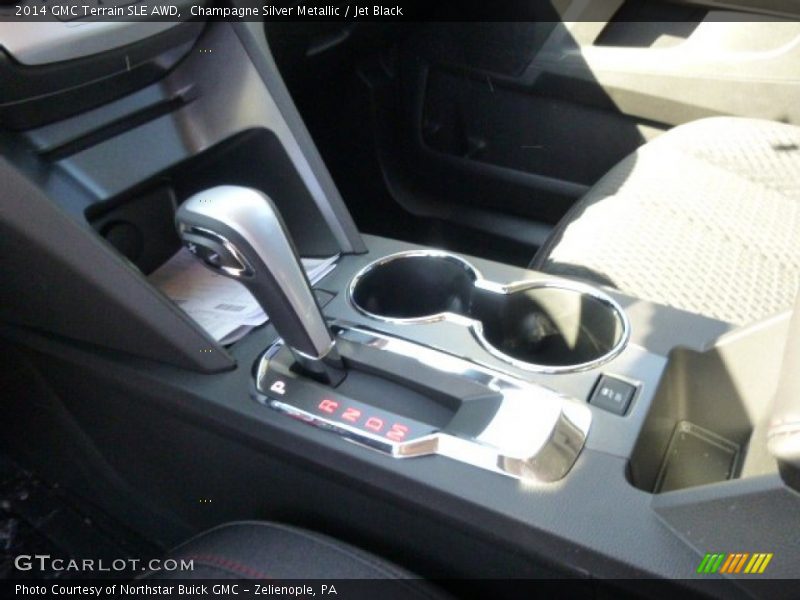 Champagne Silver Metallic / Jet Black 2014 GMC Terrain SLE AWD