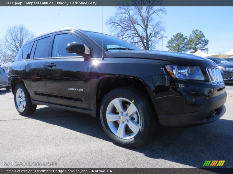 Black / Dark Slate Gray 2014 Jeep Compass Latitude