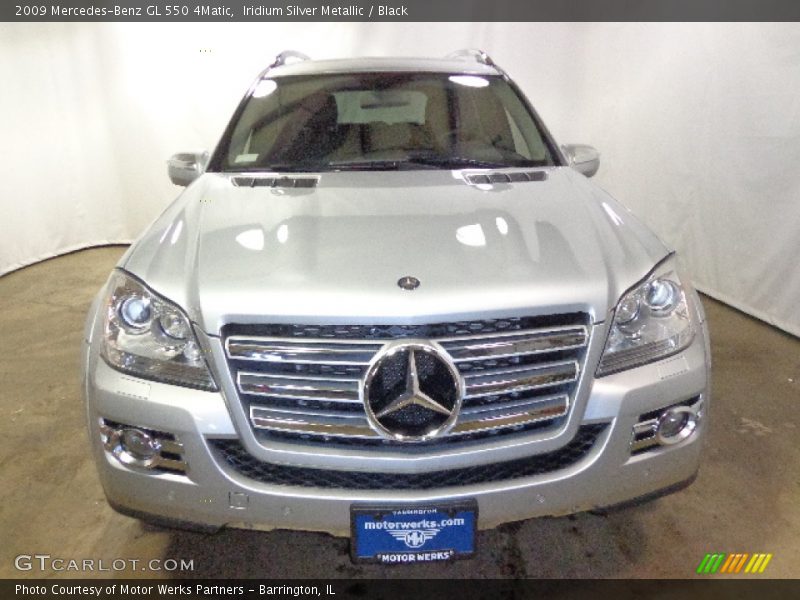 Iridium Silver Metallic / Black 2009 Mercedes-Benz GL 550 4Matic