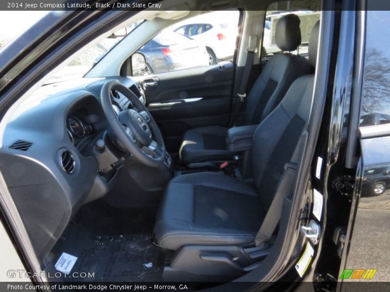 Black / Dark Slate Gray 2014 Jeep Compass Latitude