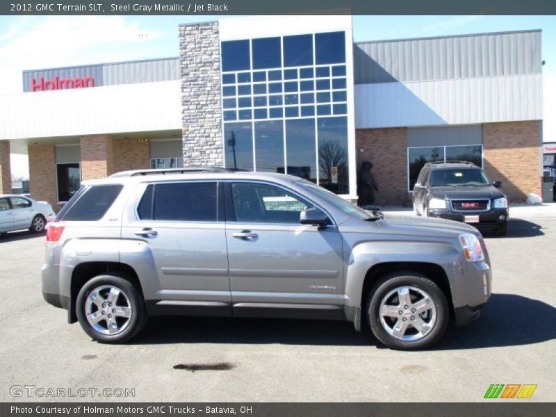 Steel Gray Metallic / Jet Black 2012 GMC Terrain SLT