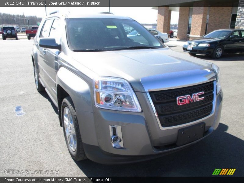 Steel Gray Metallic / Jet Black 2012 GMC Terrain SLT