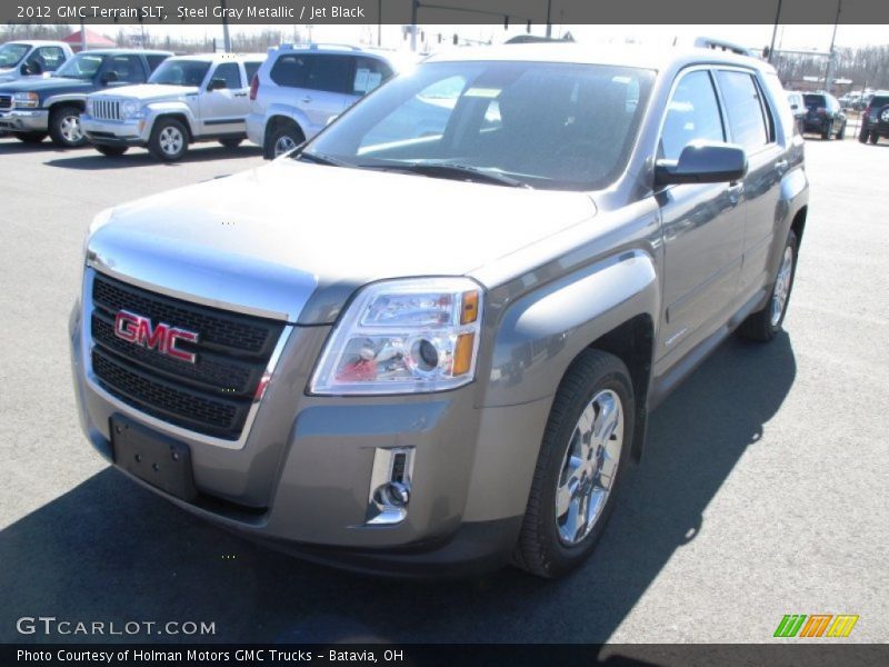 Steel Gray Metallic / Jet Black 2012 GMC Terrain SLT