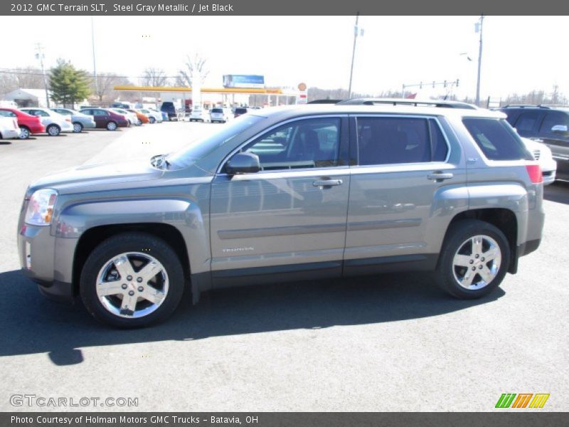 Steel Gray Metallic / Jet Black 2012 GMC Terrain SLT