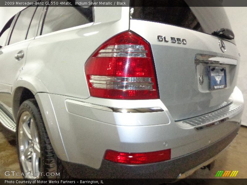 Iridium Silver Metallic / Black 2009 Mercedes-Benz GL 550 4Matic