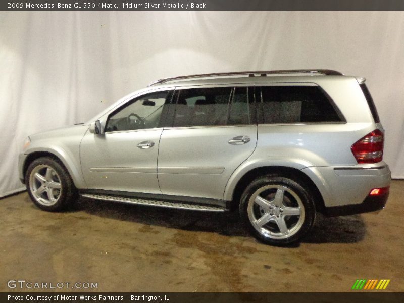 Iridium Silver Metallic / Black 2009 Mercedes-Benz GL 550 4Matic