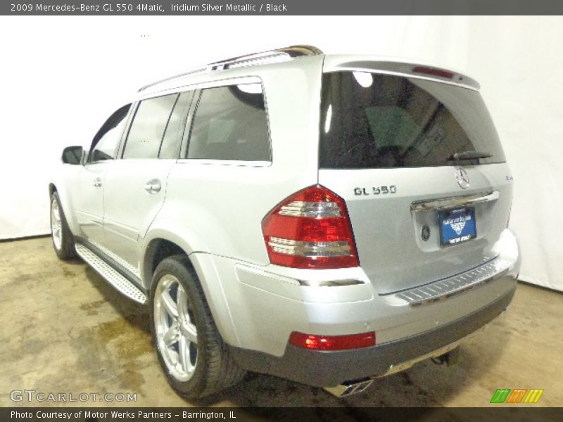 Iridium Silver Metallic / Black 2009 Mercedes-Benz GL 550 4Matic