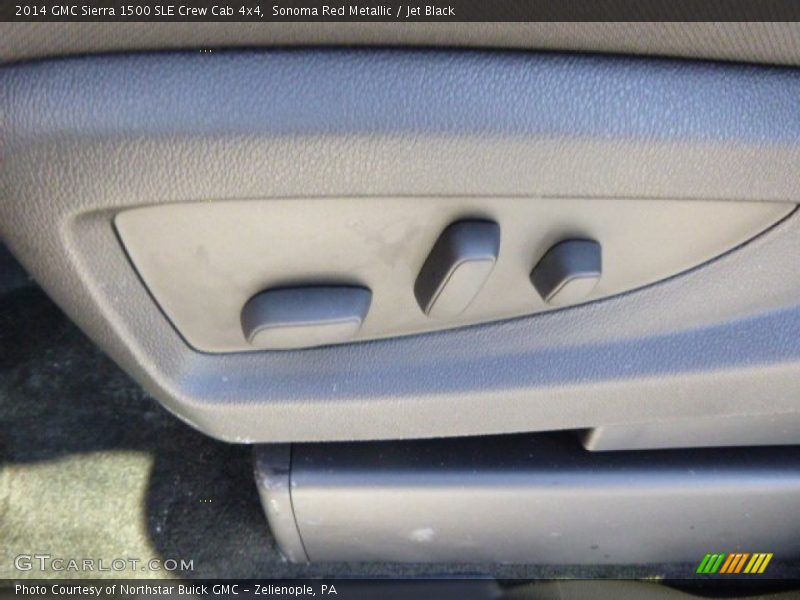 Sonoma Red Metallic / Jet Black 2014 GMC Sierra 1500 SLE Crew Cab 4x4