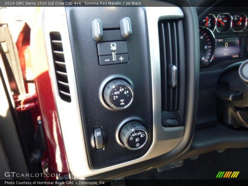Sonoma Red Metallic / Jet Black 2014 GMC Sierra 1500 SLE Crew Cab 4x4