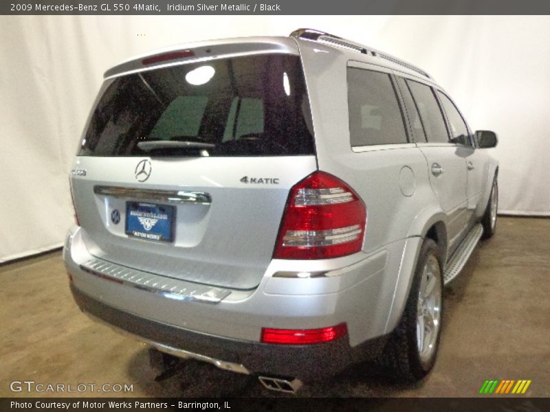Iridium Silver Metallic / Black 2009 Mercedes-Benz GL 550 4Matic