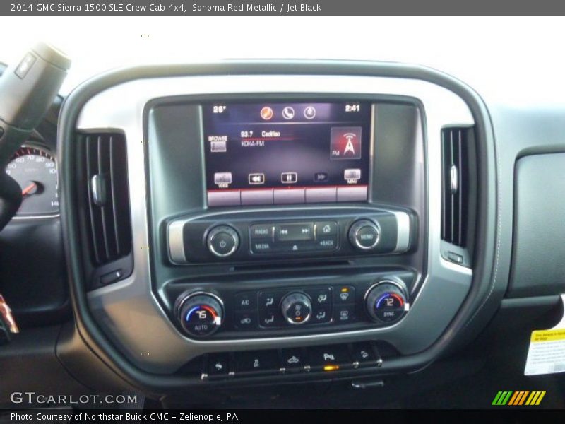 Sonoma Red Metallic / Jet Black 2014 GMC Sierra 1500 SLE Crew Cab 4x4