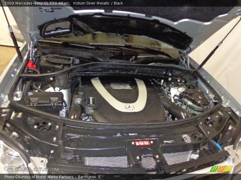 Iridium Silver Metallic / Black 2009 Mercedes-Benz GL 550 4Matic