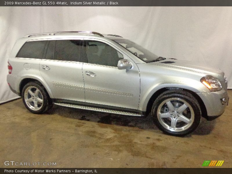 Iridium Silver Metallic / Black 2009 Mercedes-Benz GL 550 4Matic
