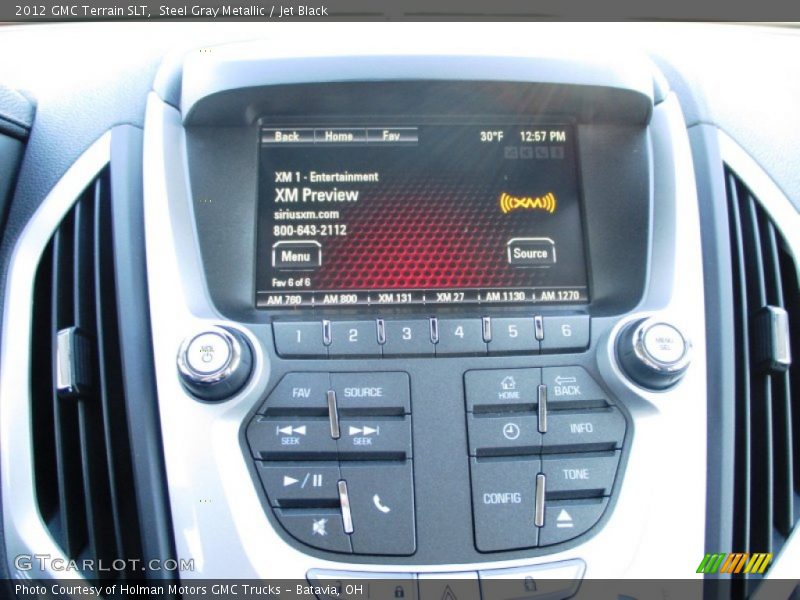 Steel Gray Metallic / Jet Black 2012 GMC Terrain SLT