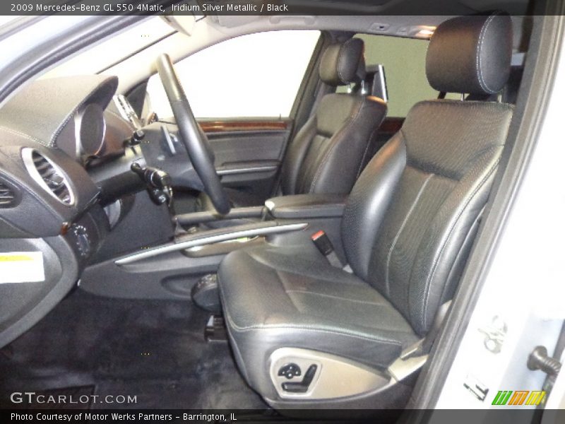 Iridium Silver Metallic / Black 2009 Mercedes-Benz GL 550 4Matic
